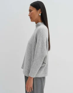 Damen OPUS Strick^Strickpullover Tiola Grau Online Bestellen