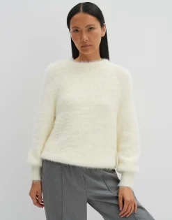 Damen OPUS Strick^Strickpullover Tissie Weiß Online Bestellen