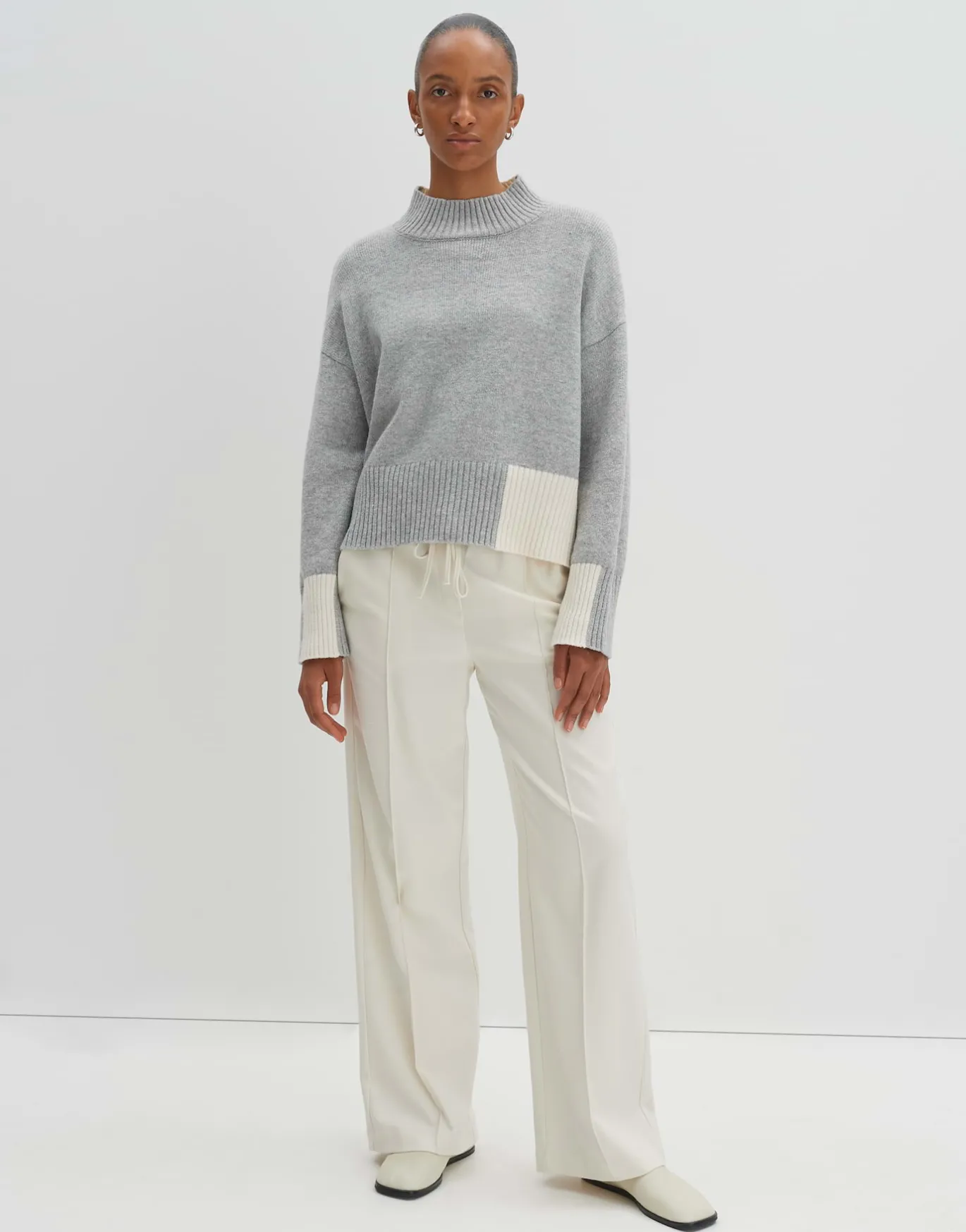 Damen OPUS Strick^Strickpullover Tomie Grau Online Bestellen