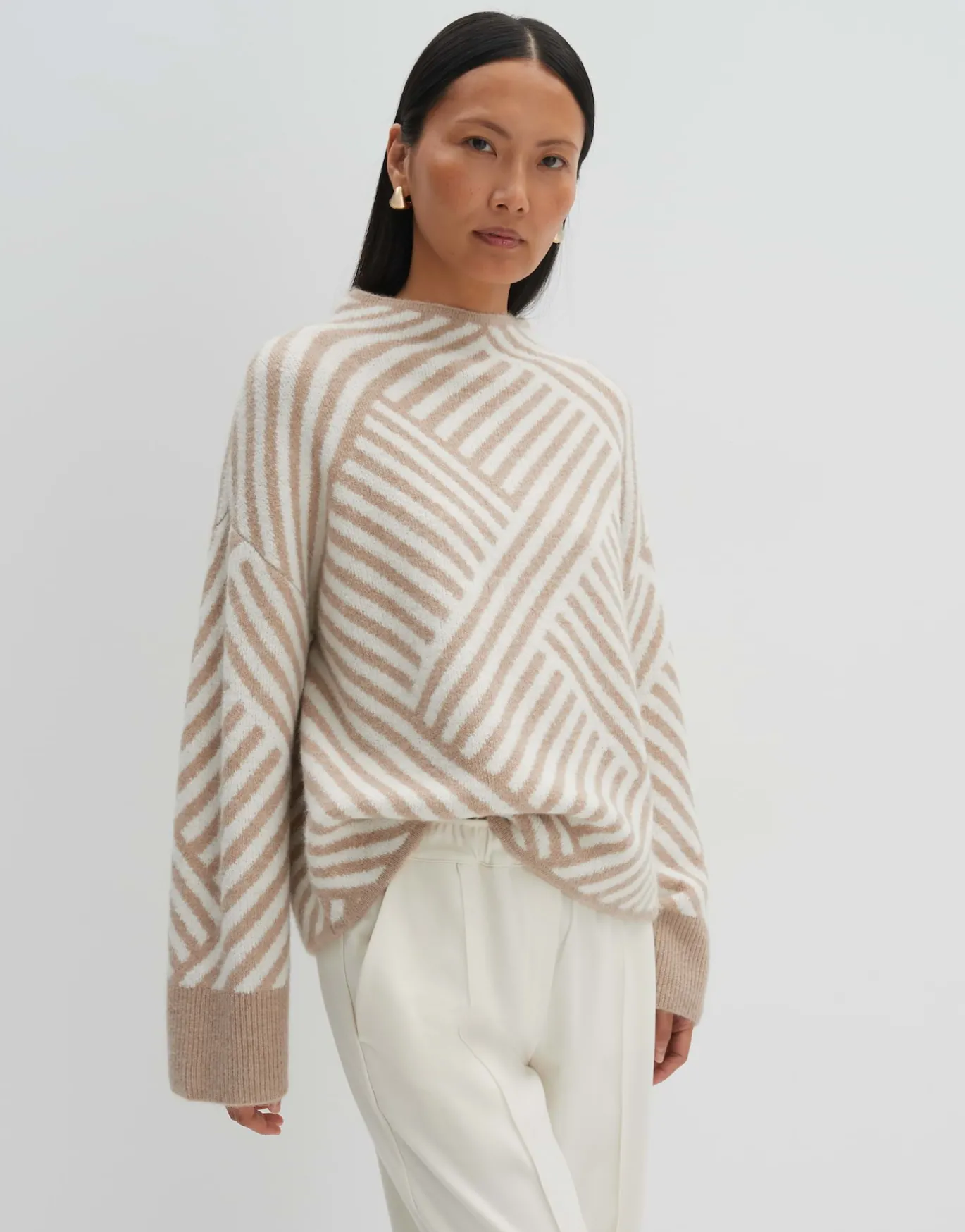 Damen OPUS Strick^Strickpullover Tonica Beige Online Bestellen