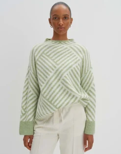 Damen OPUS Strick^Strickpullover Tonica Grün Online Bestellen