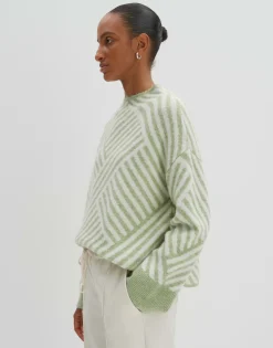 Damen OPUS Strick^Strickpullover Tonica Grün Online Bestellen