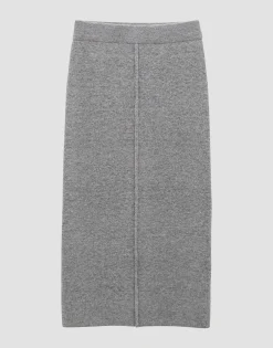 Damen OPUS Röcke^Strickrock Onitti Grau Online Bestellen