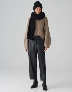 Damen OPUS Accessoires^Strickschal Avelvi Spark Schwarz Online Bestellen