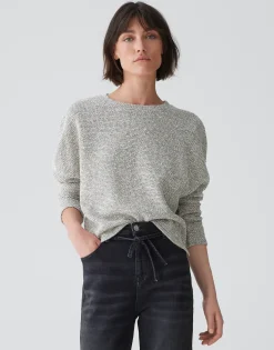 Damen OPUS Sweat^Sweater Galty Grau Online Bestellen