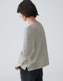Damen OPUS Sweat^Sweater Galty Grau Online Bestellen