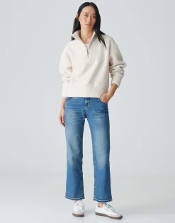 Damen OPUS Sweat^Sweater Gatroi Weiß Online Bestellen