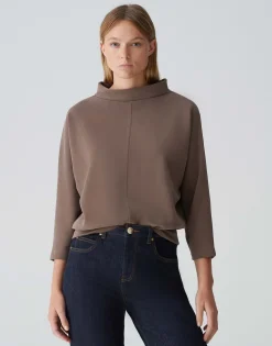 Damen OPUS Sweat^Sweater Gepita Braun Online Bestellen