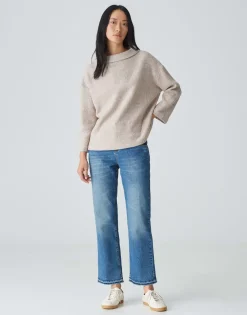 Damen OPUS Sweat^Sweater Gesurla Braun Online Bestellen