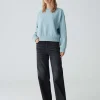 Damen OPUS Sweat^Sweater Godira Blau Online Bestellen