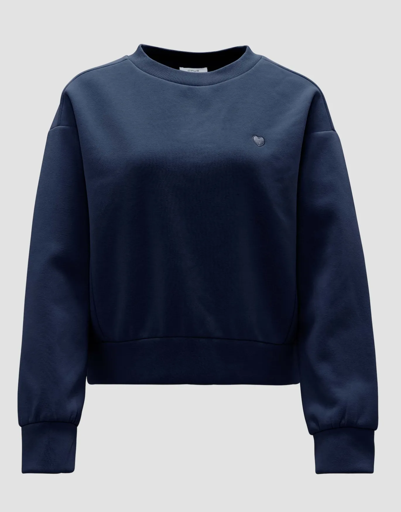 Damen OPUS Sweat^Sweater Godira Blau Online Bestellen