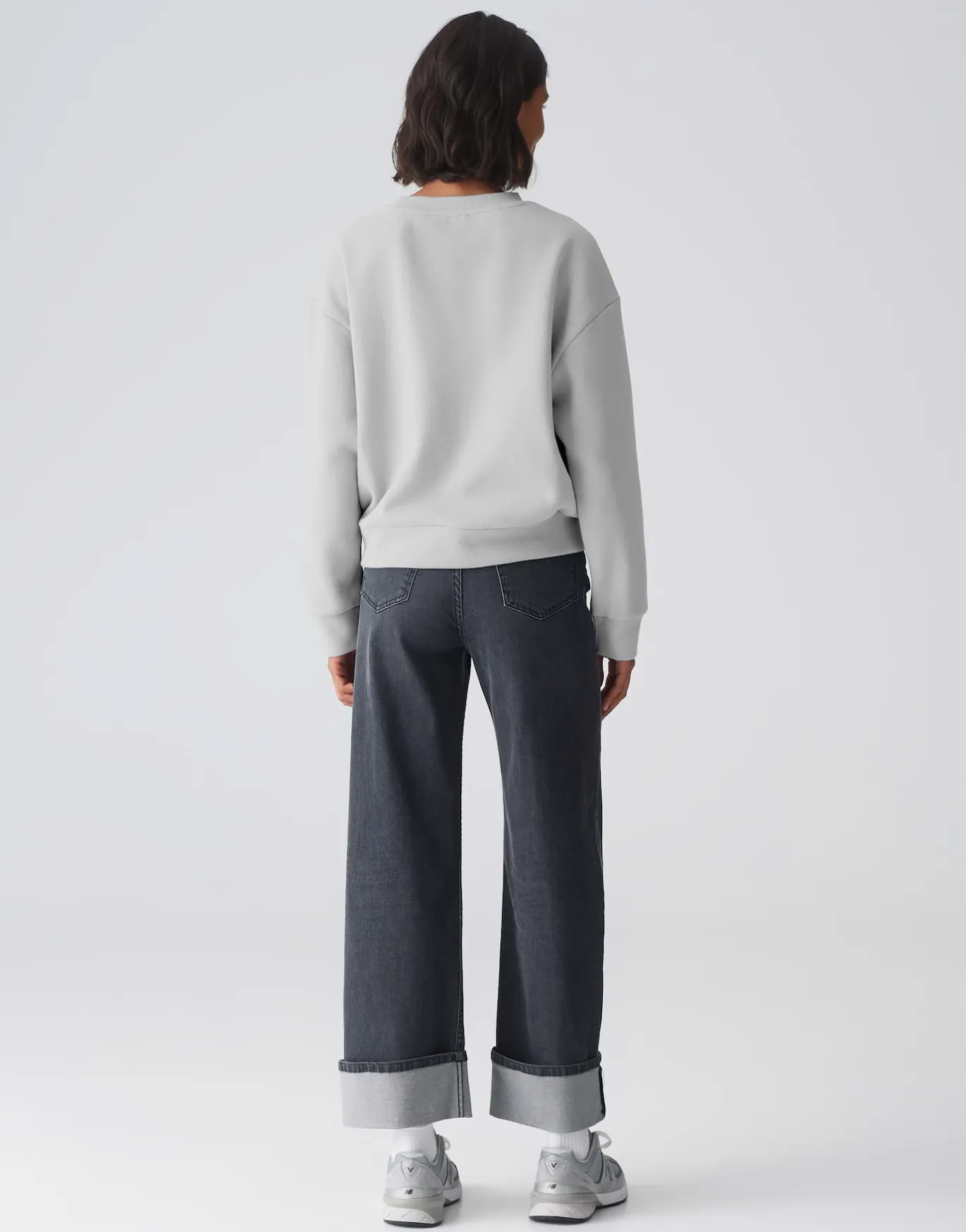 Damen OPUS Sweat^Sweater Godira Grau Online Bestellen