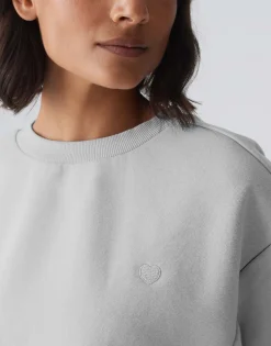 Damen OPUS Sweat^Sweater Godira Grau Online Bestellen