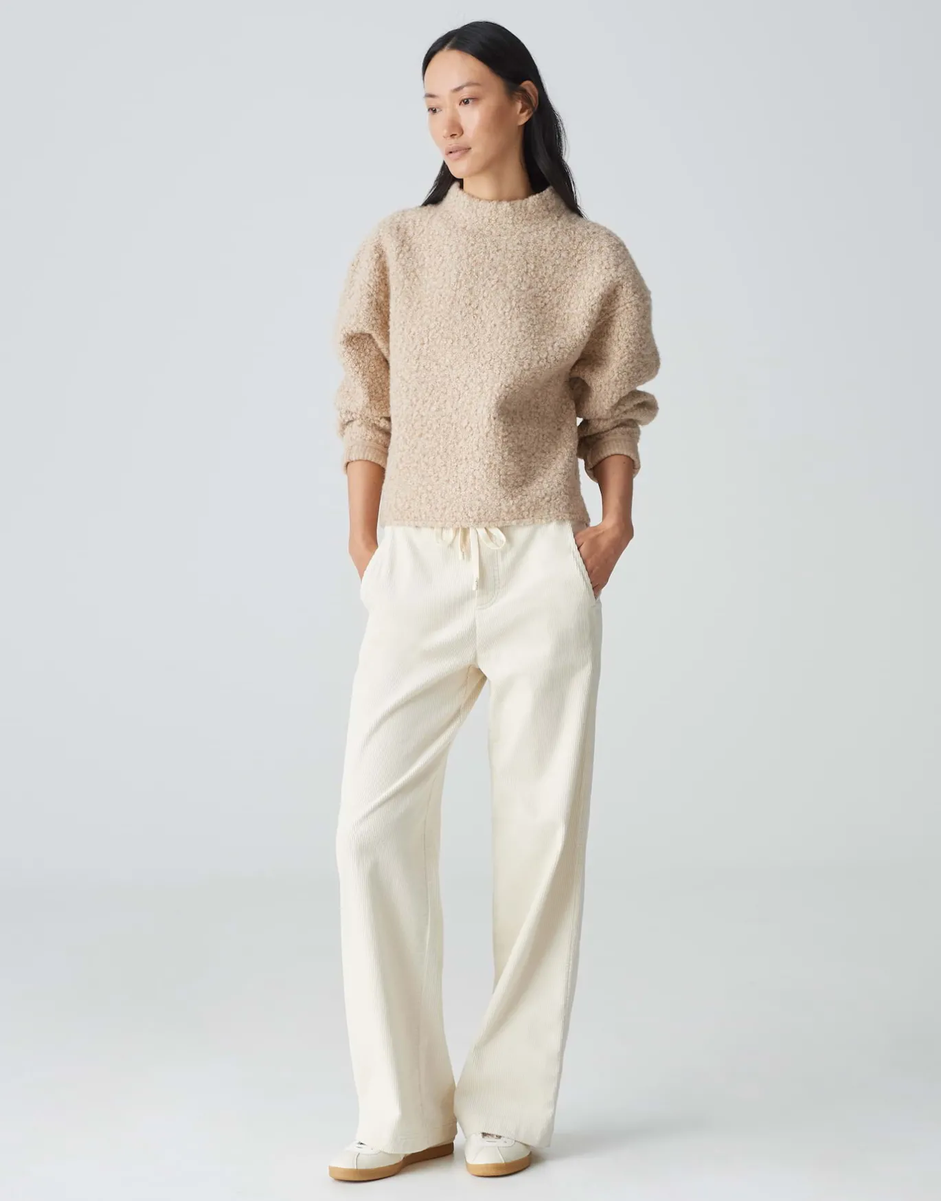 Damen OPUS Sweat^Sweater Gojam Beige Online Bestellen