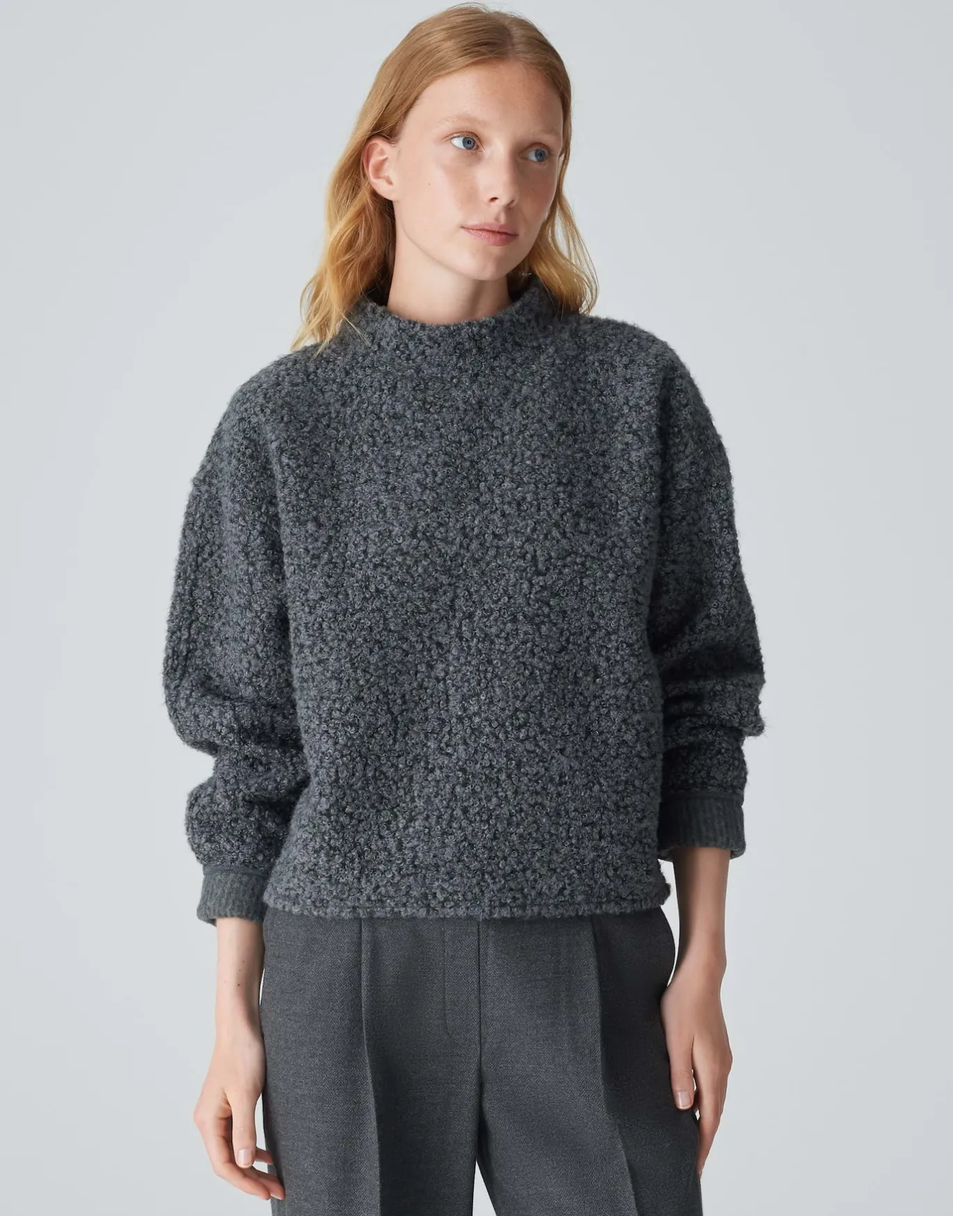 Damen OPUS Sweat^Sweater Gojam Grau Online Bestellen