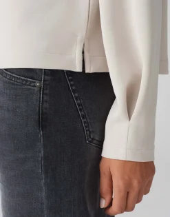 Damen OPUS Sweat^Sweater Gudie Beige Online Bestellen
