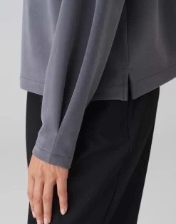 Damen OPUS Sweat^Sweater Gudie Grau Online Bestellen