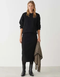 Damen OPUS Sweat^Sweater Gudila Schwarz Online Bestellen