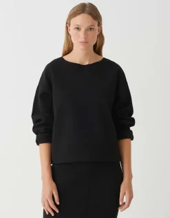 Damen OPUS Sweat^Sweater Gudila Schwarz Online Bestellen
