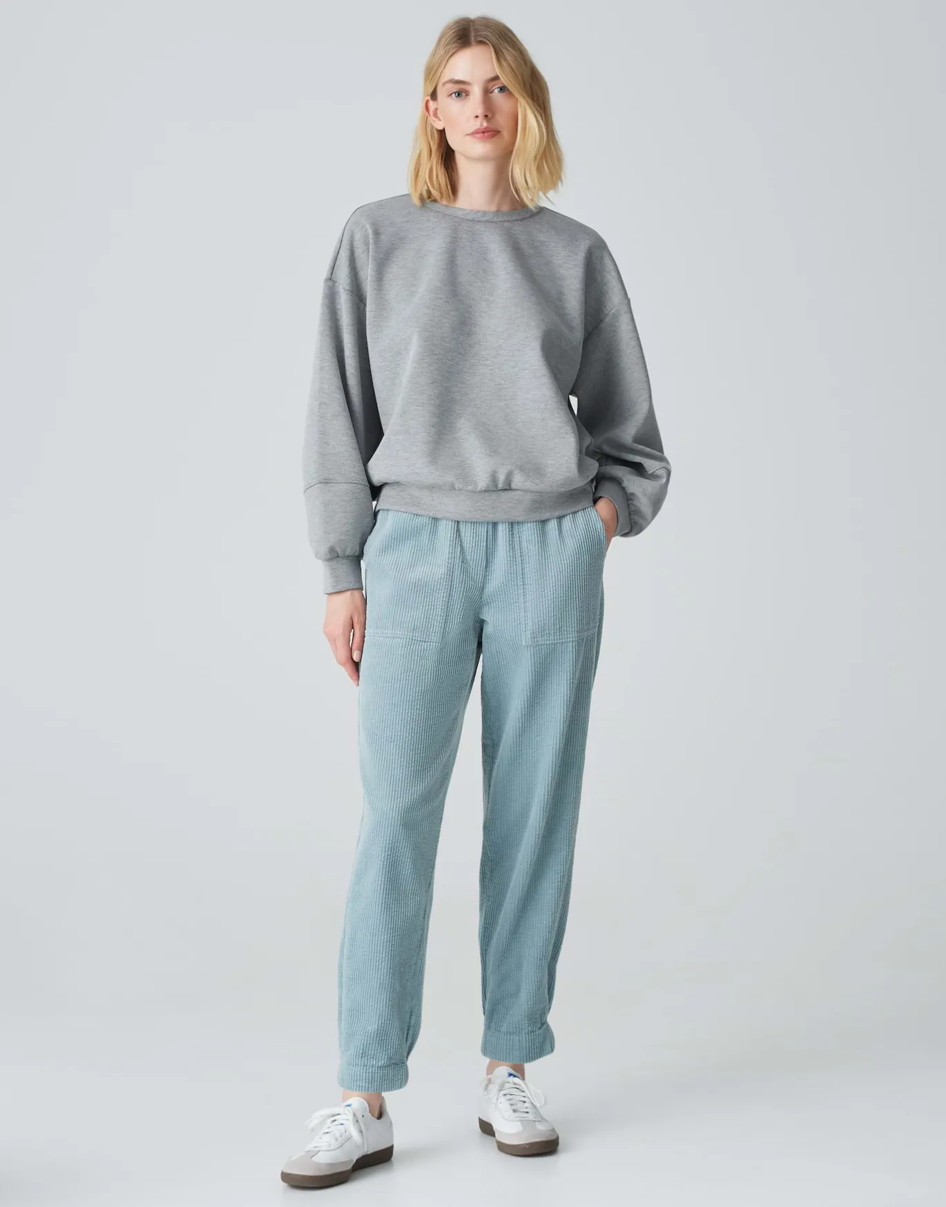 Damen OPUS Sweat^Sweater Gugi Grau Online Bestellen