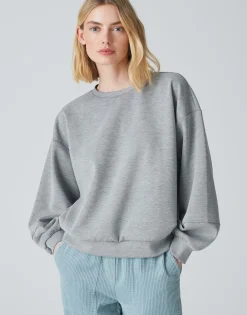 Damen OPUS Sweat^Sweater Gugi Grau Online Bestellen