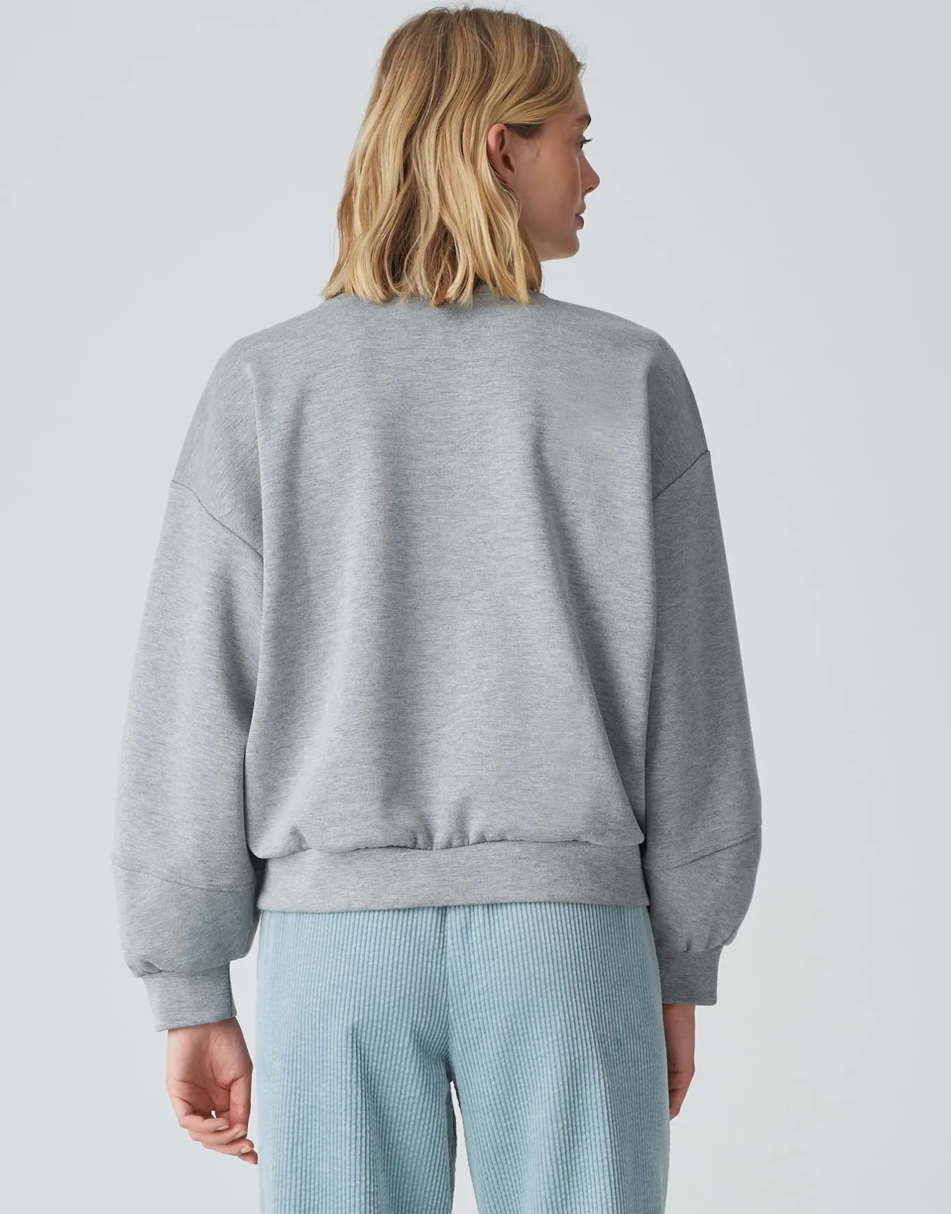 Damen OPUS Sweat^Sweater Gugi Grau Online Bestellen