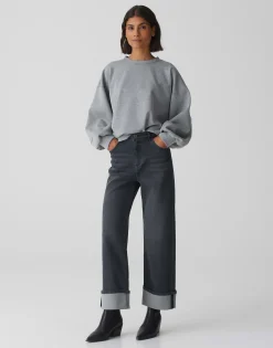 Damen OPUS Sweat^Sweater Gugi Grau Online Bestellen