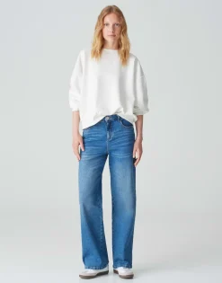 Damen OPUS Sweat^Sweater Gugi Weiß Online Bestellen