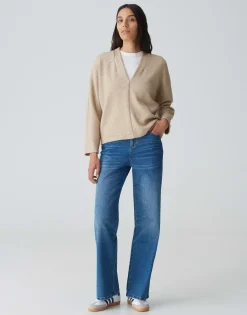 Damen OPUS Sweat^Sweater Gukamma Beige Online Bestellen