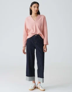 Damen OPUS Sweat^Sweater Gukamma Rosé Online Bestellen