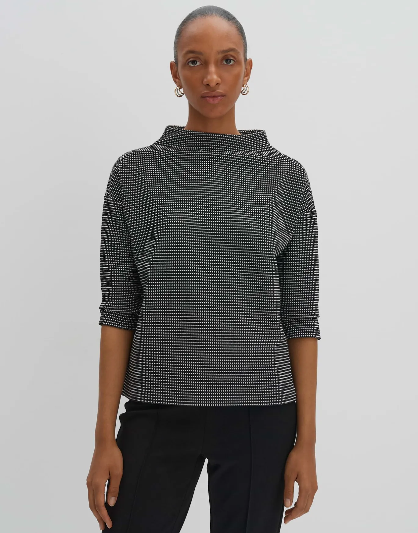 Damen OPUS Sweat^Sweater Ujannah Schwarz Online Bestellen
