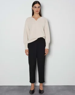 Damen OPUS Sweat^Sweater Ulina Beige Online Bestellen