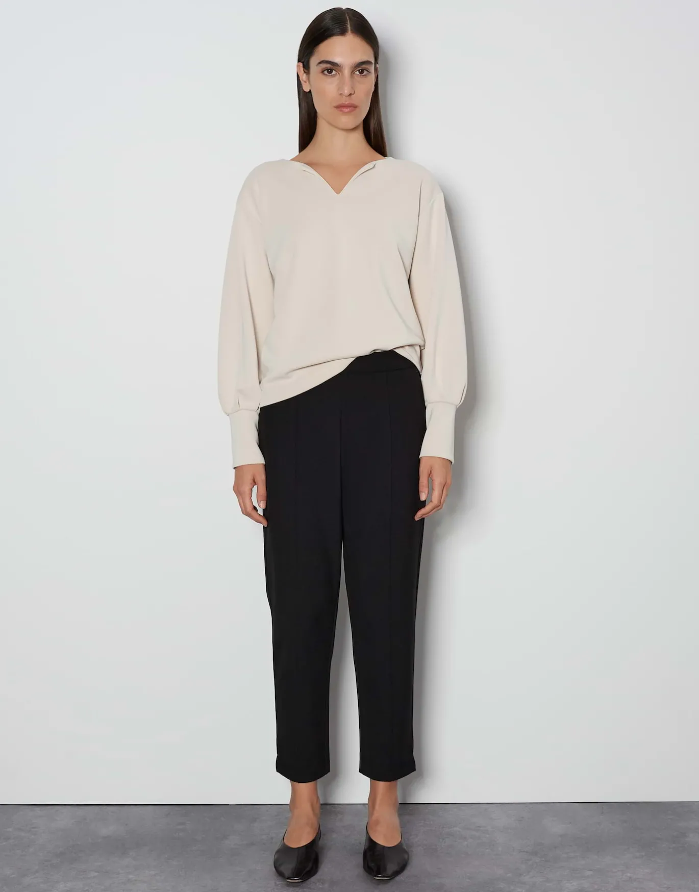 Damen OPUS Sweat^Sweater Ulina Beige Online Bestellen