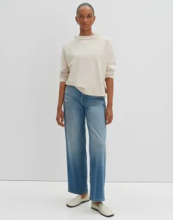 Damen OPUS Sweat^Sweater Uluna Beige Online Bestellen