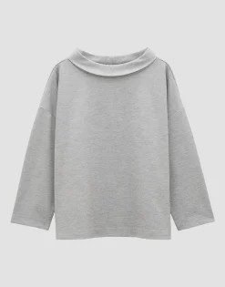 Damen OPUS Sweat^Sweater Uluna Grau Online Bestellen