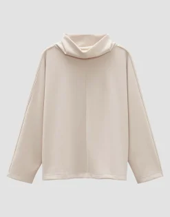 Damen OPUS Sweat^Sweater Umava Detail Beige Online Bestellen