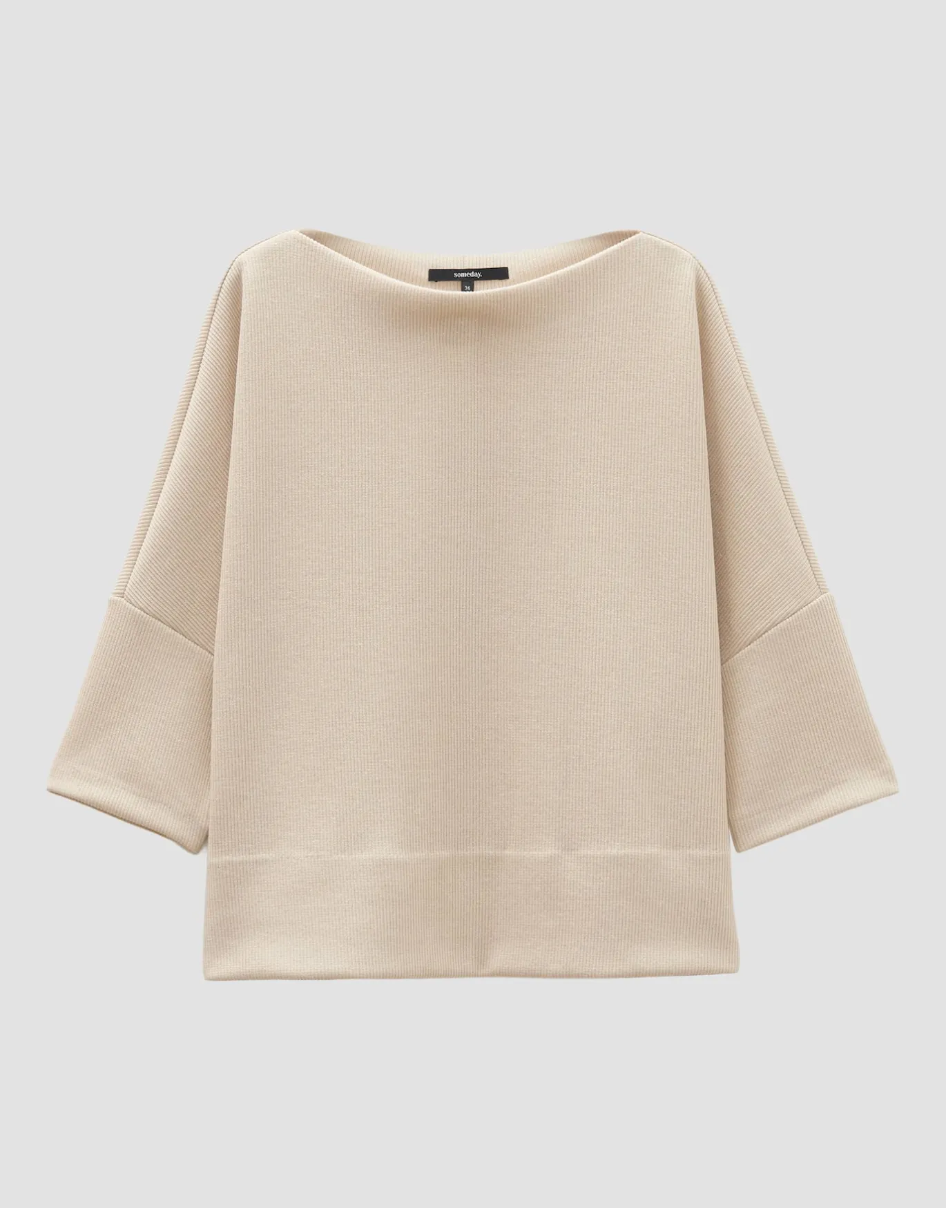 Damen OPUS Sweat^Sweater Ushiny Detail Beige Online Bestellen