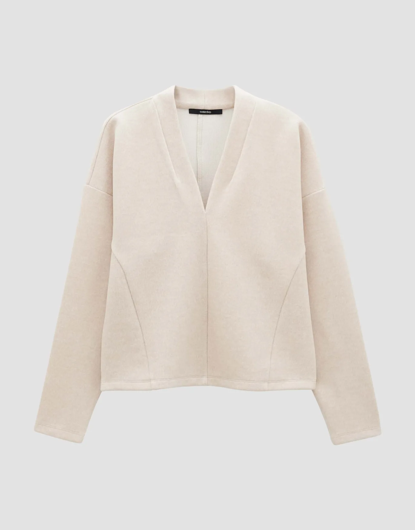 Damen OPUS Sweat^Sweater Usmara Beige Online Bestellen