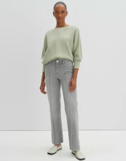 Damen OPUS Sweat^Sweater Utibby Grün Online Bestellen