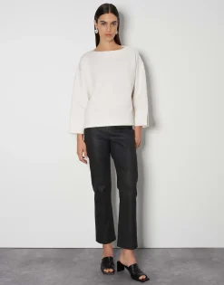 Damen OPUS Sweat^Sweater Uvienna Weiß Online Bestellen