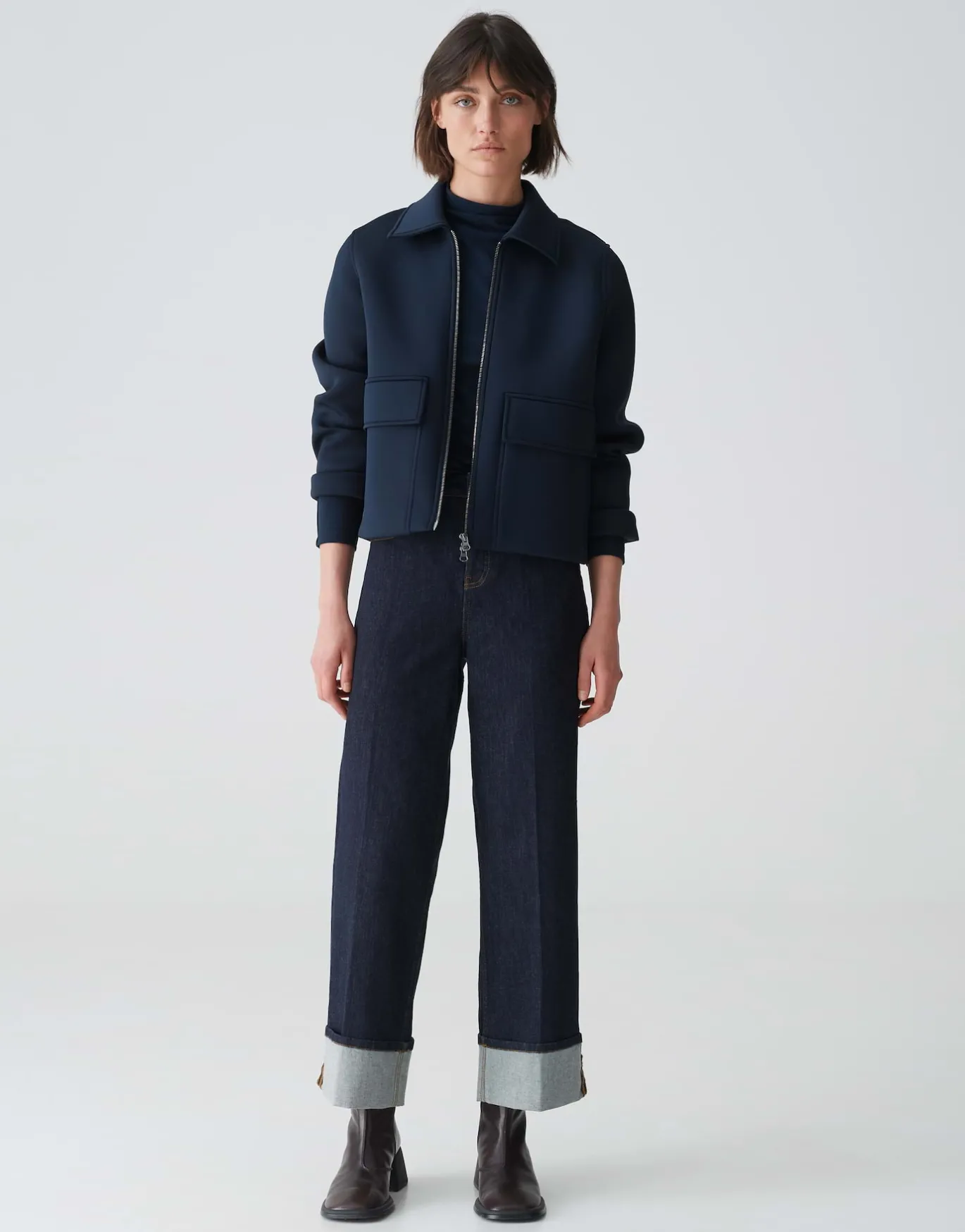 Damen OPUS Sweat^Sweatjacke Gidal Blau Online Bestellen