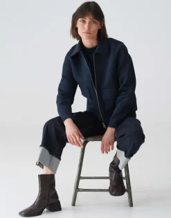 Damen OPUS Sweat^Sweatjacke Gidal Blau Online Bestellen