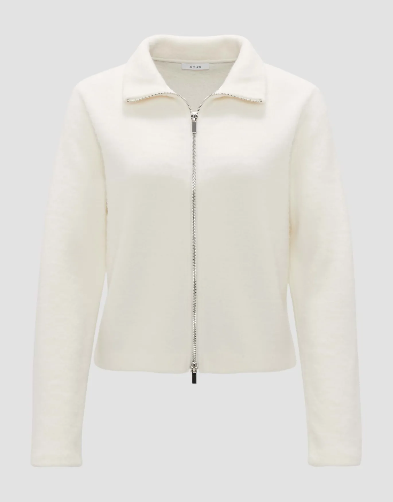 Damen OPUS Sweat^Sweatjacke Gihara Weiß Online Bestellen