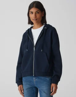 Damen OPUS Sweat^Sweatjacke Gojami Blau Online Bestellen