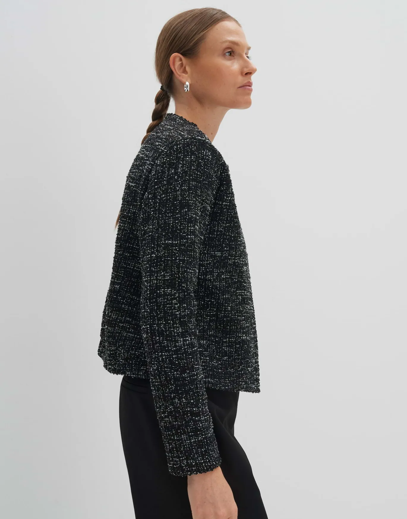 Damen OPUS Sweat | Blazer / Westen^Sweatjacke Ulaya Schwarz Online Bestellen