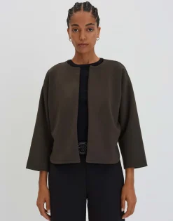 Damen OPUS Sweat^Sweatjacke Uleiko Grün Online Bestellen