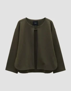 Damen OPUS Sweat^Sweatjacke Uleiko Grün Online Bestellen