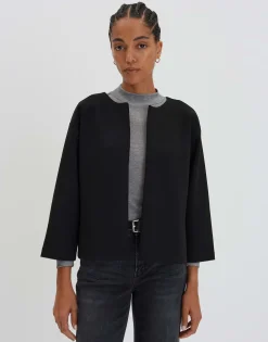 Damen OPUS Sweat^Sweatjacke Uleiko Schwarz Online Bestellen