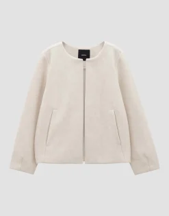 Damen OPUS Sweat^Sweatjacke Utina Beige Online Bestellen