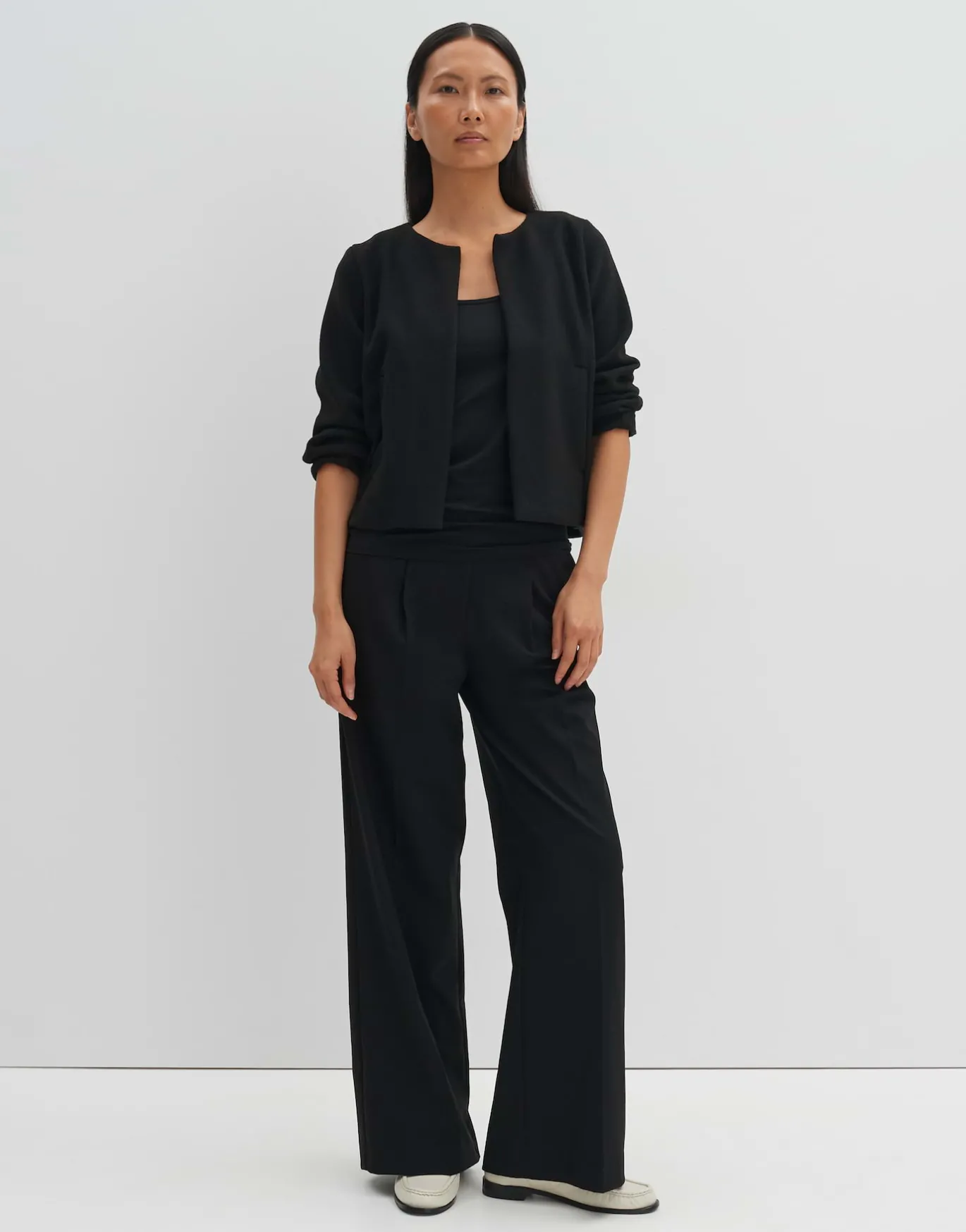 Damen OPUS Sweat^Sweatjacke Utina Schwarz Online Bestellen